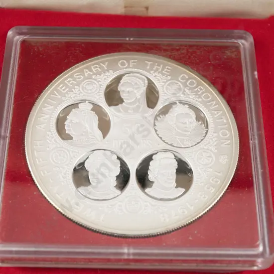 1978 Cayman Island Six Queens $50 Proof Coin