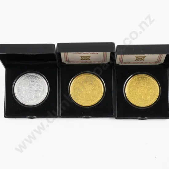 1979 Isle of Man Tercententary Crown Silver Proof Coin x3