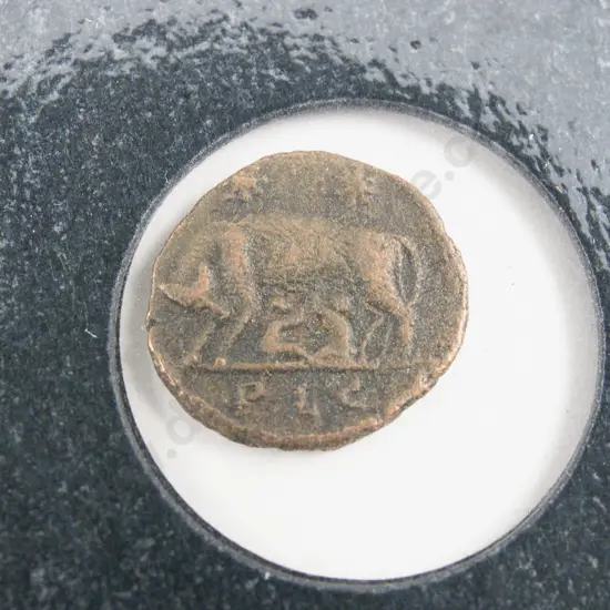 Franklin Mint Roman Coin Emperor Constantine (306-337AD) Romulus and Remus Commemorative