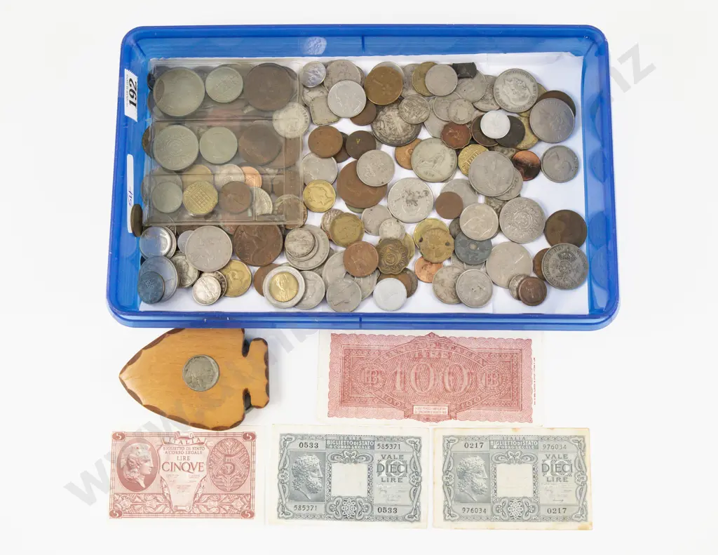 Qty World Pocket Change Coinage some vintage with silver content Image 1++