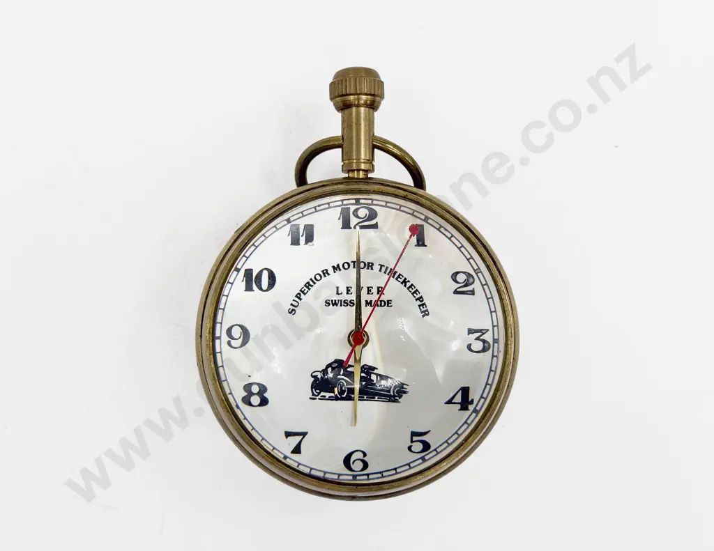 Small Swiss Made Magnifying Fob Watch Image 1++