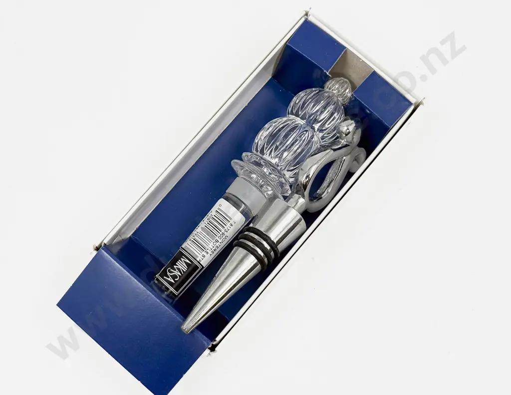 Boxed Mikasa Wine Stopper and Other Wine Stopper Image 1++