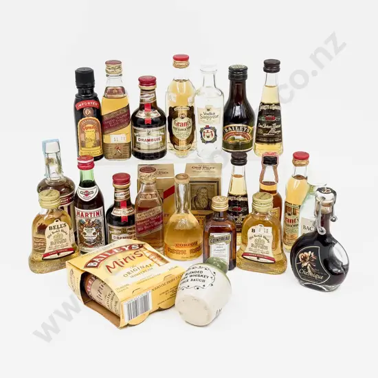 Box Qty of Assorted Alcohol Miniatures