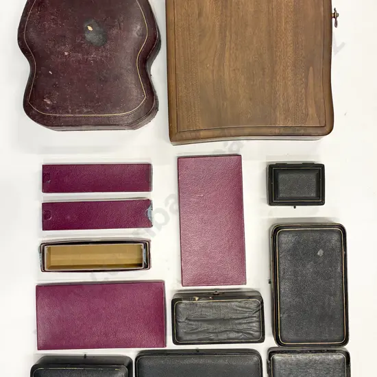 Qty of Assorted Empty Cutlery Boxes