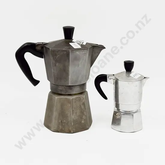 Two Bialette Coffee Pots