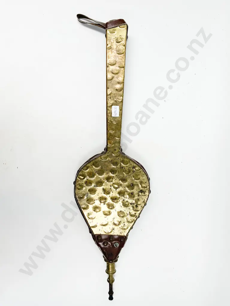 Box Qty of Assorted Including Bellows Brass Bird Ornament and Lamp Etc Image 1++
