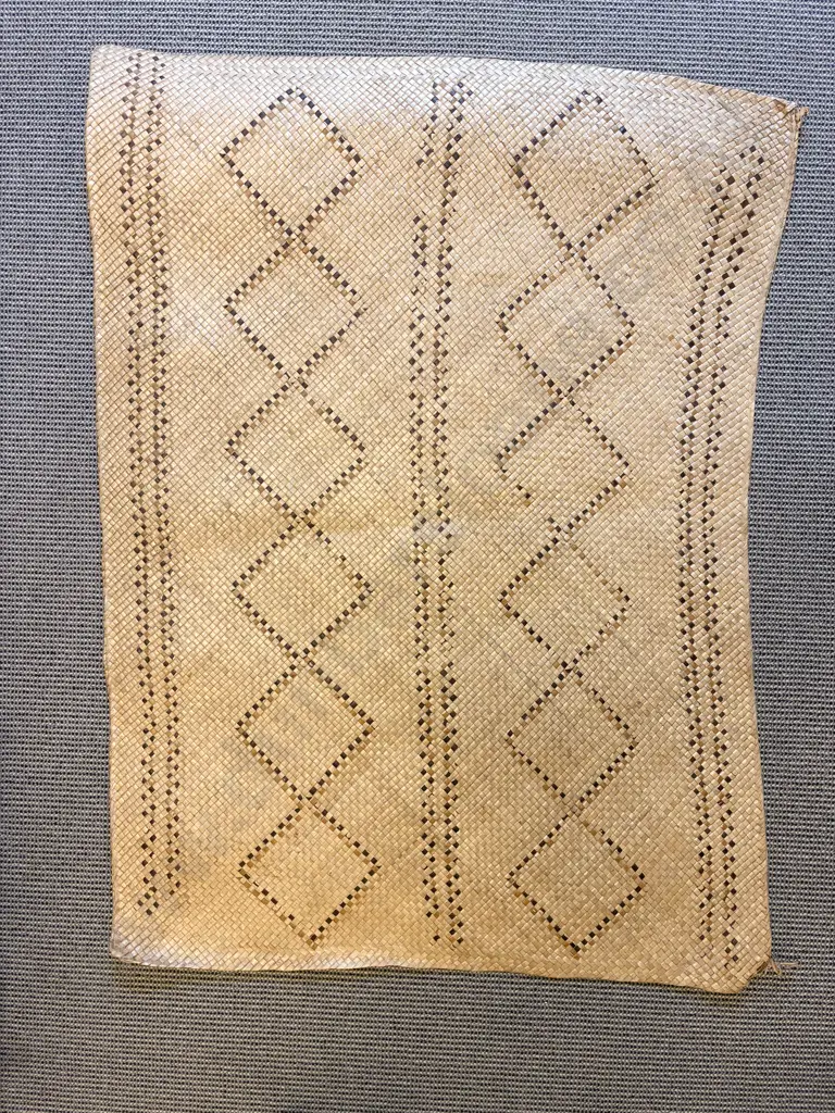 Qty of Assorted Vintage Linen Together With Woven Mat Image 1++