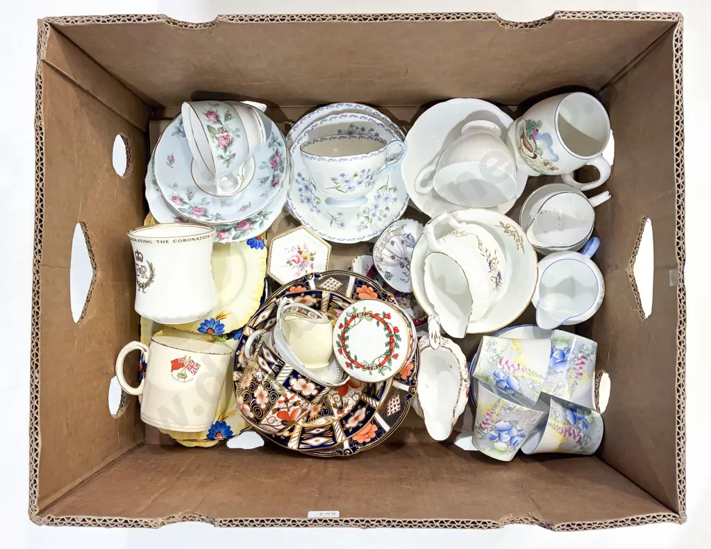 Box Qty of Assorted Fancy China Image 1++