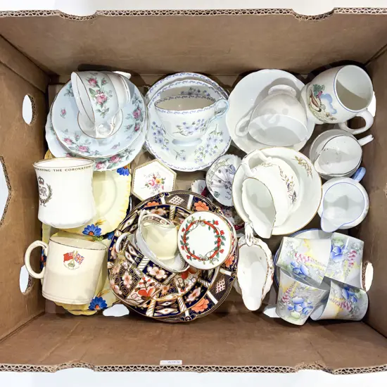Box Qty of Assorted Fancy China