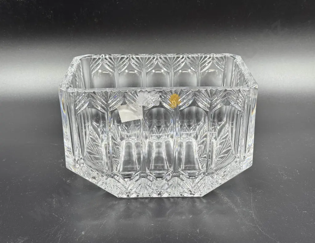 Russian Heavy Crystal Vase Image 1++