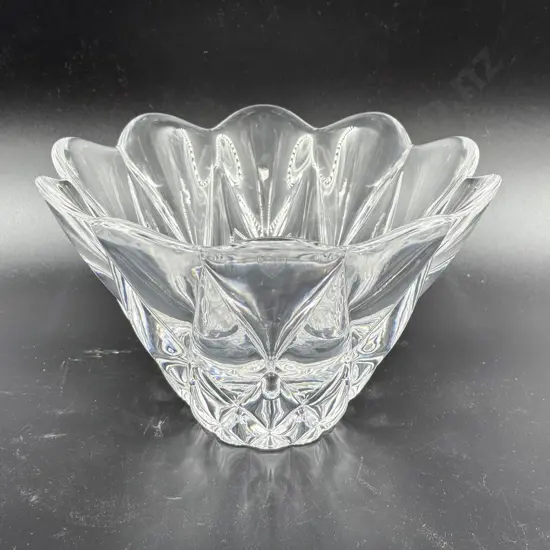 Boxed Orrefors Crystal Table Bowl