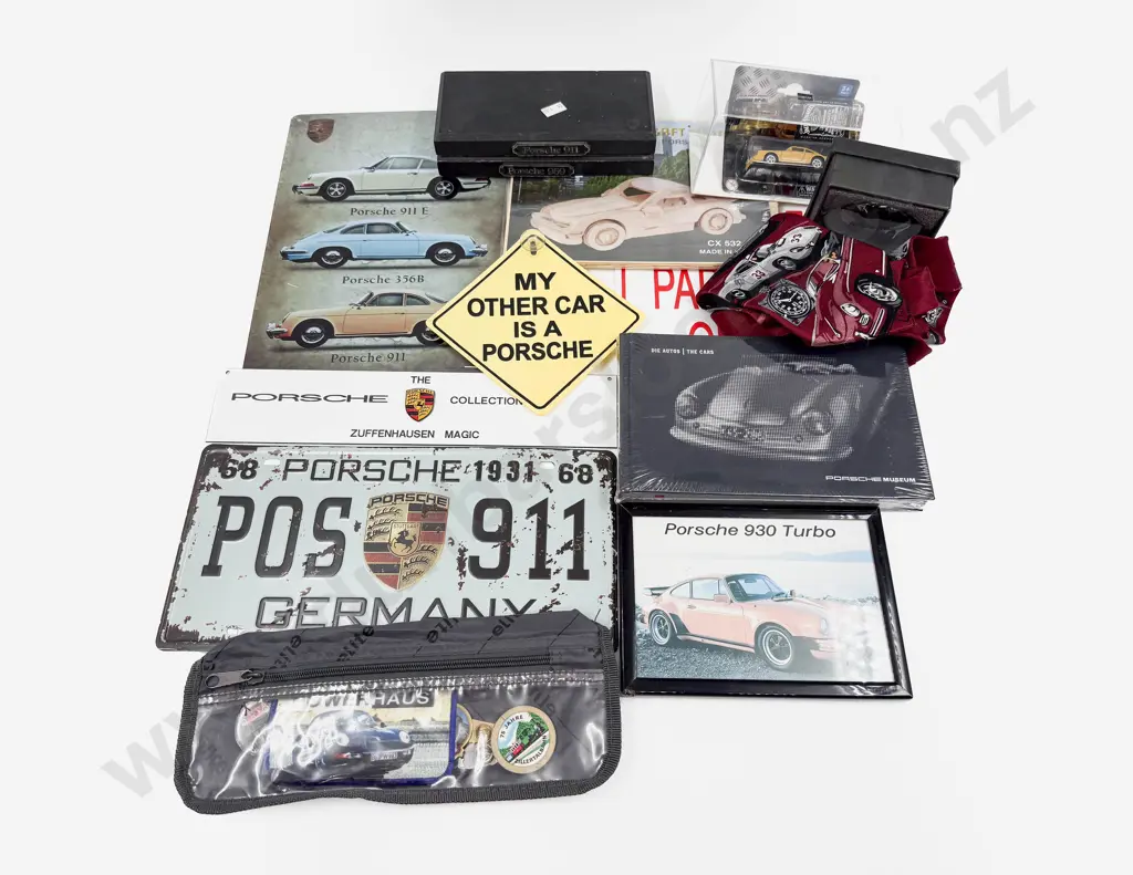 Collection of Porsche Collectibles Image 1++