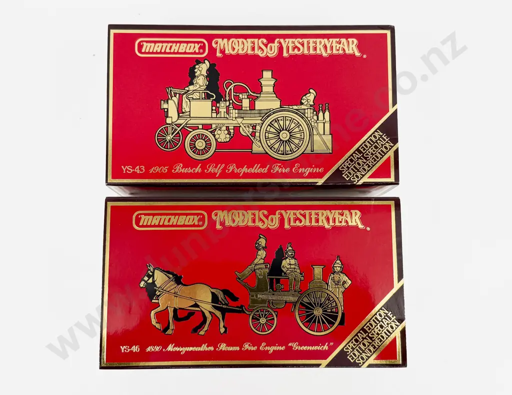 Two Boxed Matchbox "Models of Yesteryear" Porsche Models Image 1++