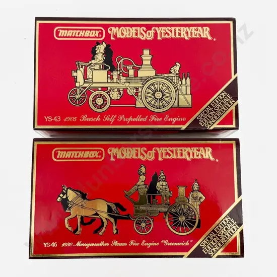 Two Boxed Matchbox "Models of Yesteryear" Porsche Models