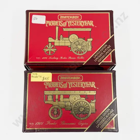 Two Boxed Matchbox "Models of Yesteryear" Porsche Models