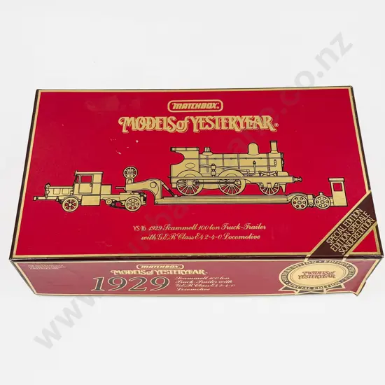 Matchbox 1929 Special Edition Scammell 100 Ton Truck-Trailer