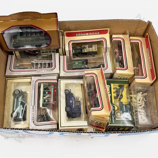 Thirteen Boxed Lledo Vintage Models
