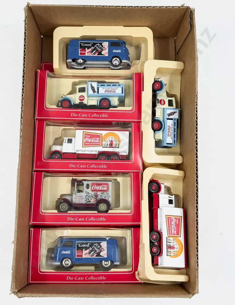 Seven Lledo Coco Cola Vehicles Models Image 1++