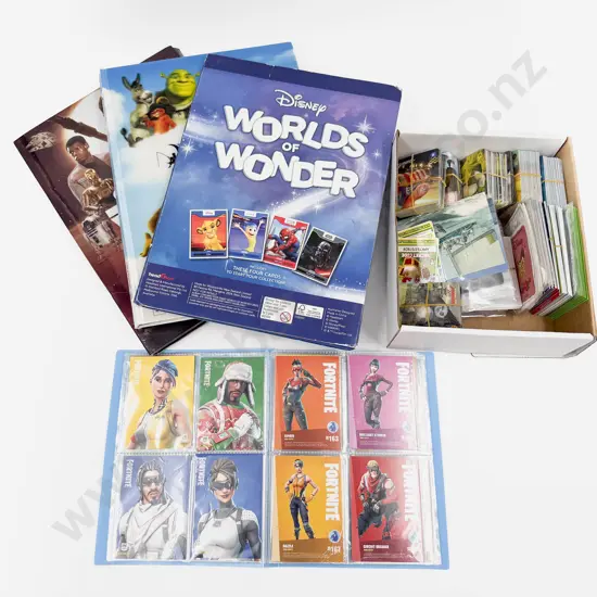 Assorted Woolworths Disney and Other Collectible Trading Cards