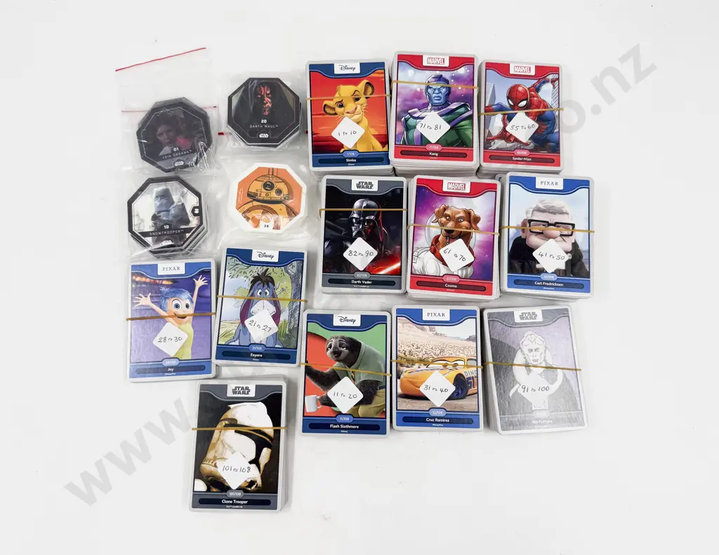 Collectible Star Wars Marvel Disney Trading Cards Image 1++