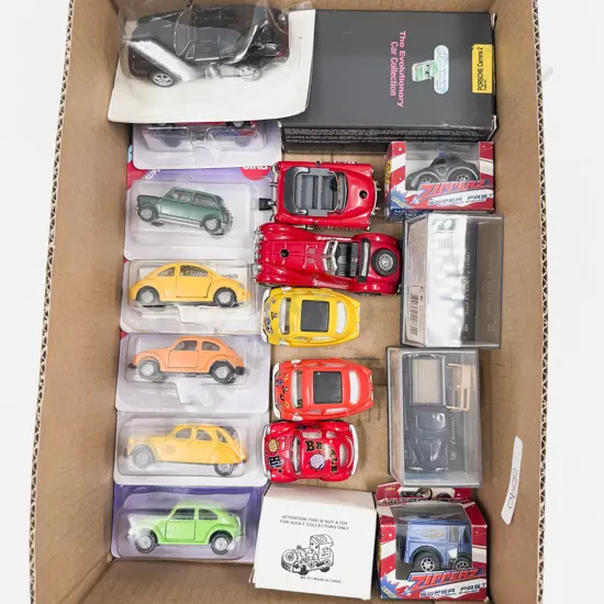 Assorted Boxed and Unboxed VW and Other Collectible Models