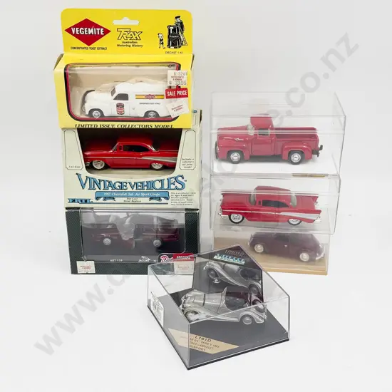 Seven Assorted Manufacture Diecast Vehicles