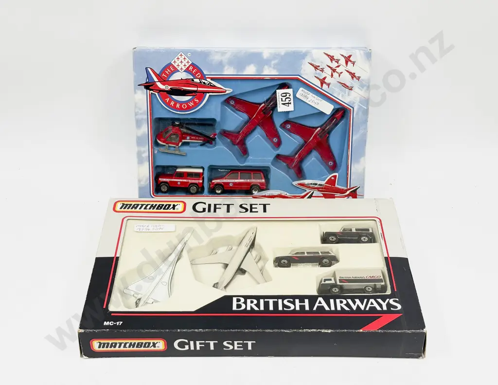 Matchbox Red Arrows and British Airways Diecast Gift Sets Image 1++
