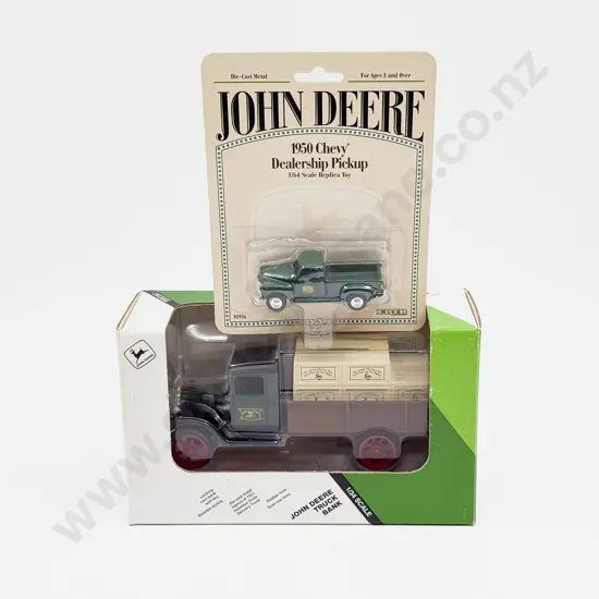 Boxed John Deere Truck Money Box and Pick Up
