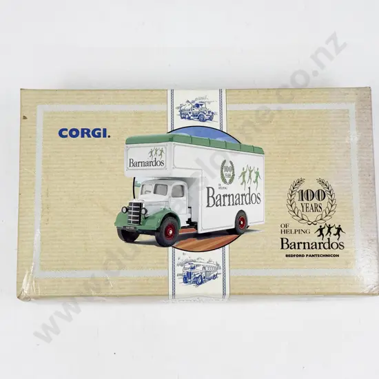 Boxed Corgi Limited Edition Bedford Truck for Barnardos