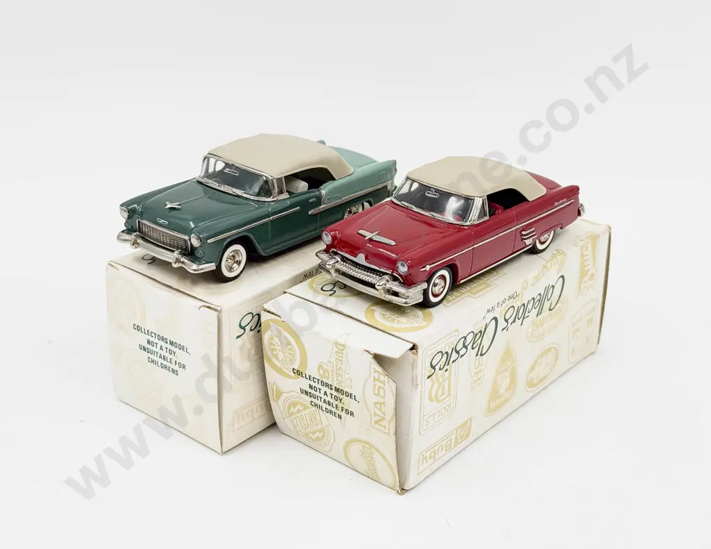 Two Boxed Collectors Classics Mercury and Chevy Image 1++