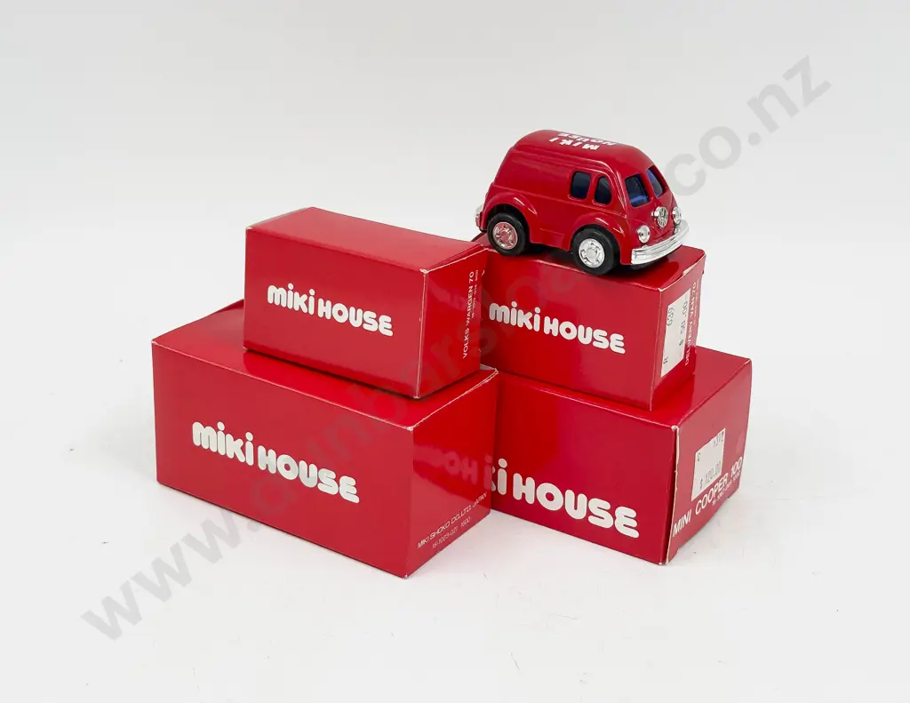 Four Boxed Mikihouse Models Image 1++