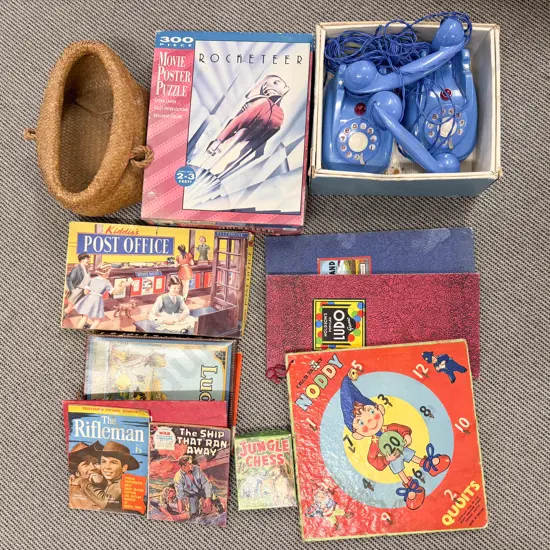 Assorted Toys Puzzle and Board Games