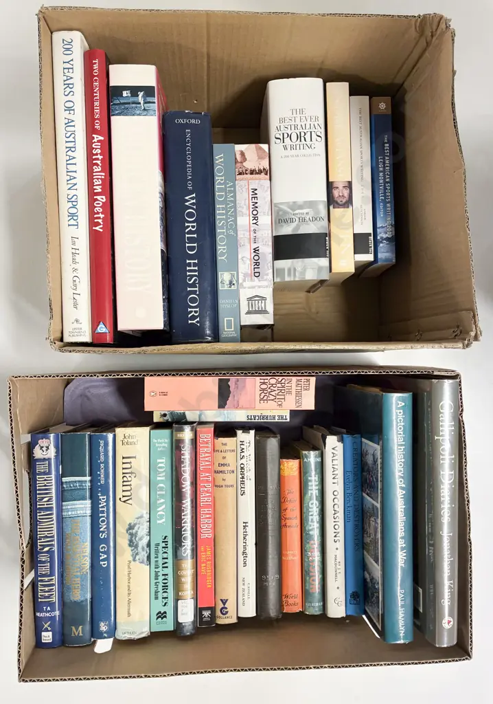 Box Qty Assorted Sports and World History Image 1++