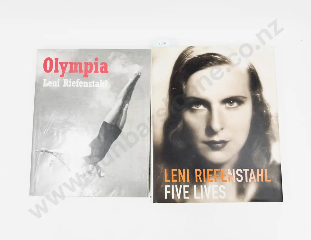Two Leni Riefenstahl Reference Volumes Image 1++