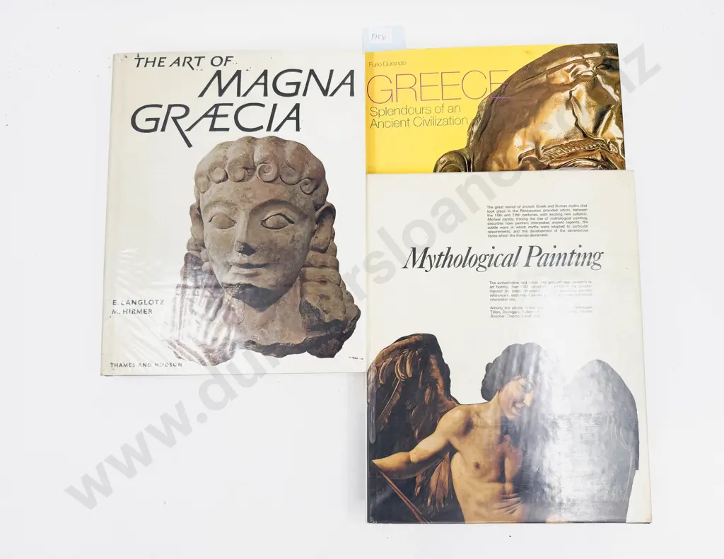 Three Grecian Art Reference Books Image 1++