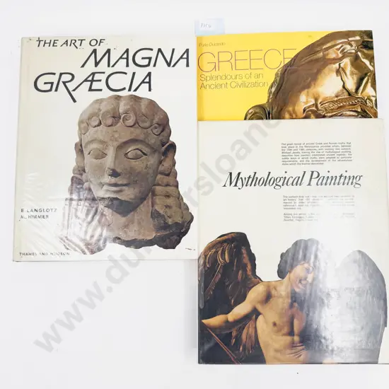 Three Grecian Art Reference Books