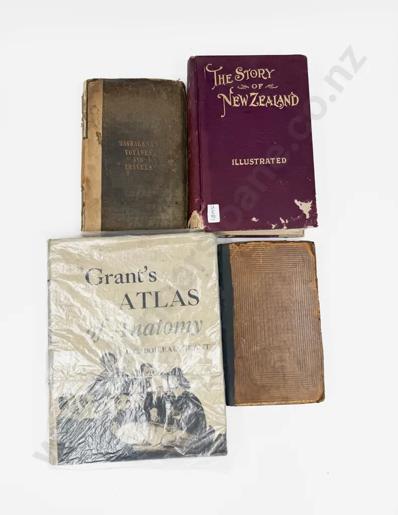Grant's Atlas of Anatomy Together with The Story of New Zealand and Two Others Image 1++