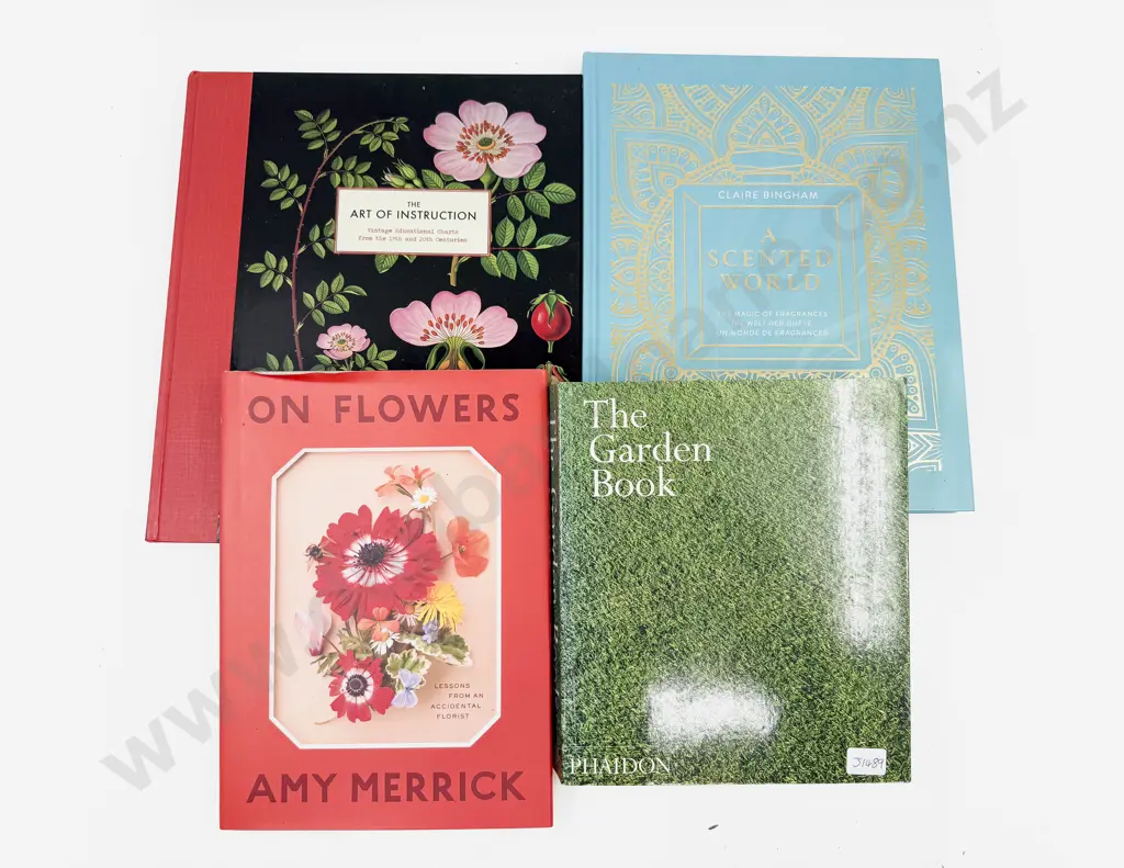 Four Assorted Gardening and Floral Arrangement References Image 1++
