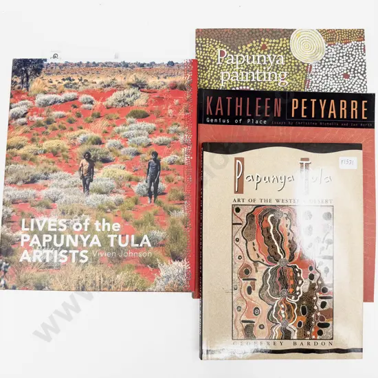 Four Assorted Papunya Tula Reference Volumes