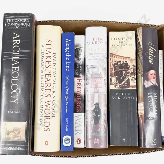 Box of Assorted Books