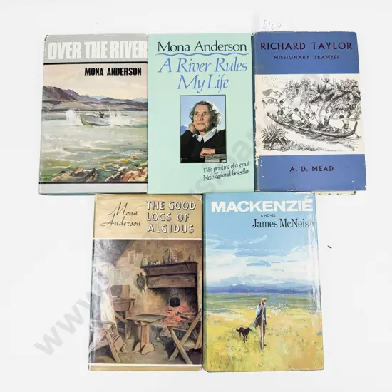 Five Assorted Exploration Reference Books