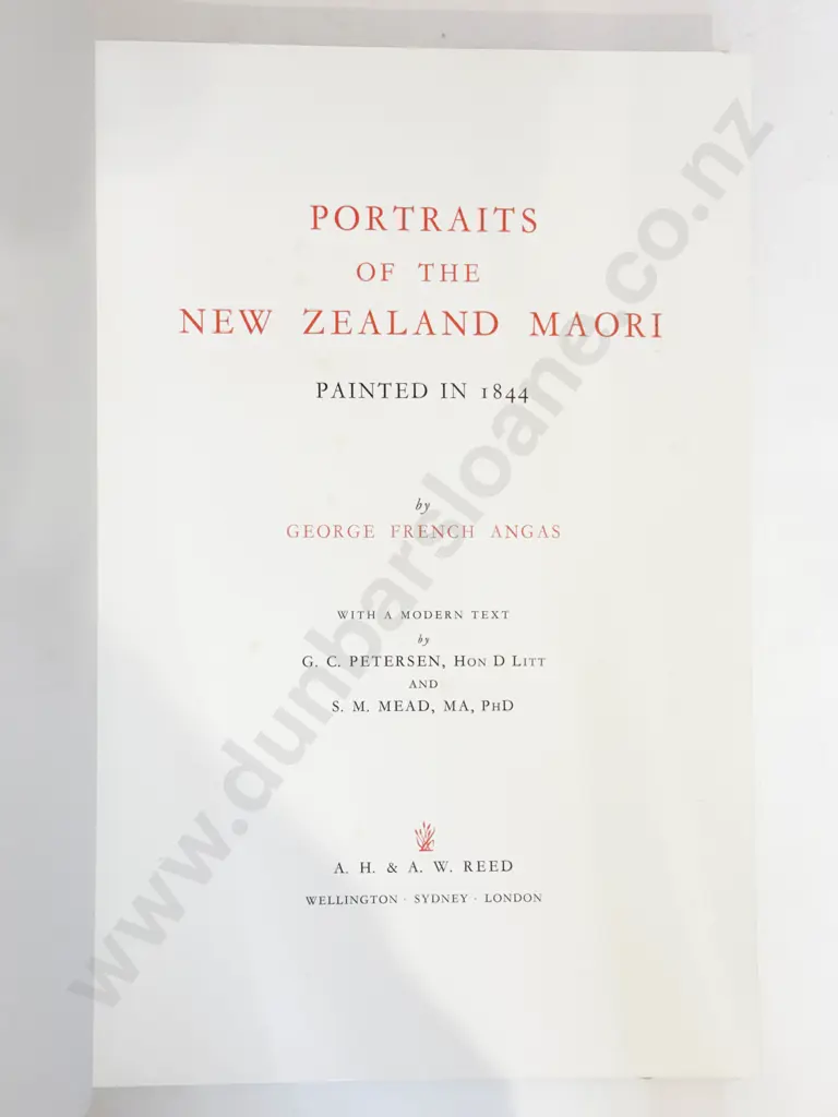 George Angas- Portraits of The NZ Maori Image 1++