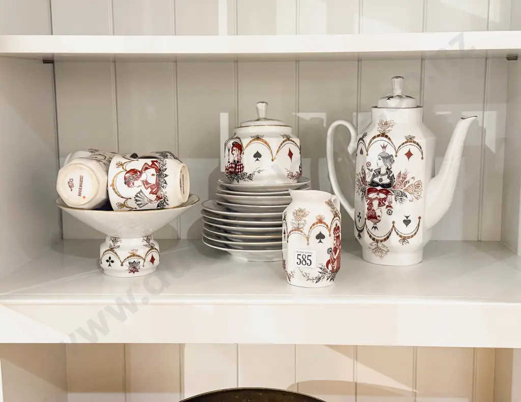 Russian Fancy China Part Coffee Set Image 1++