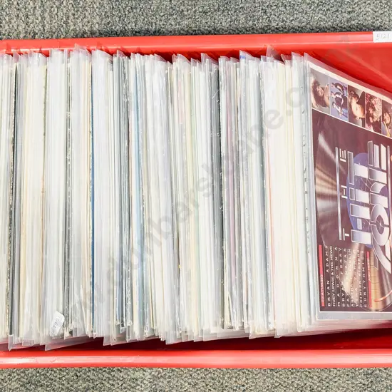 Box Qty of Assorted Vinyl Records