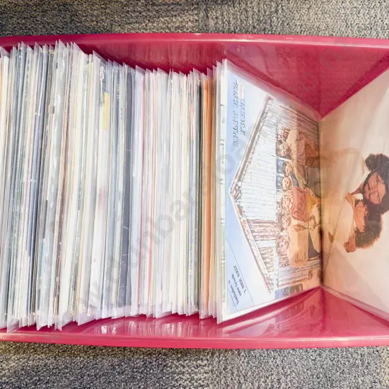 Box Qty of Assorted Vinyl Records
