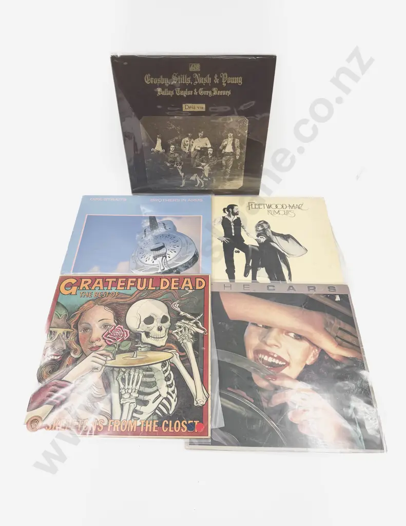 Five Assorted Vinyl Records Image 1++