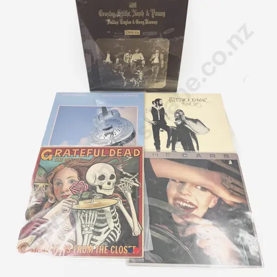 Five Assorted Vinyl Records