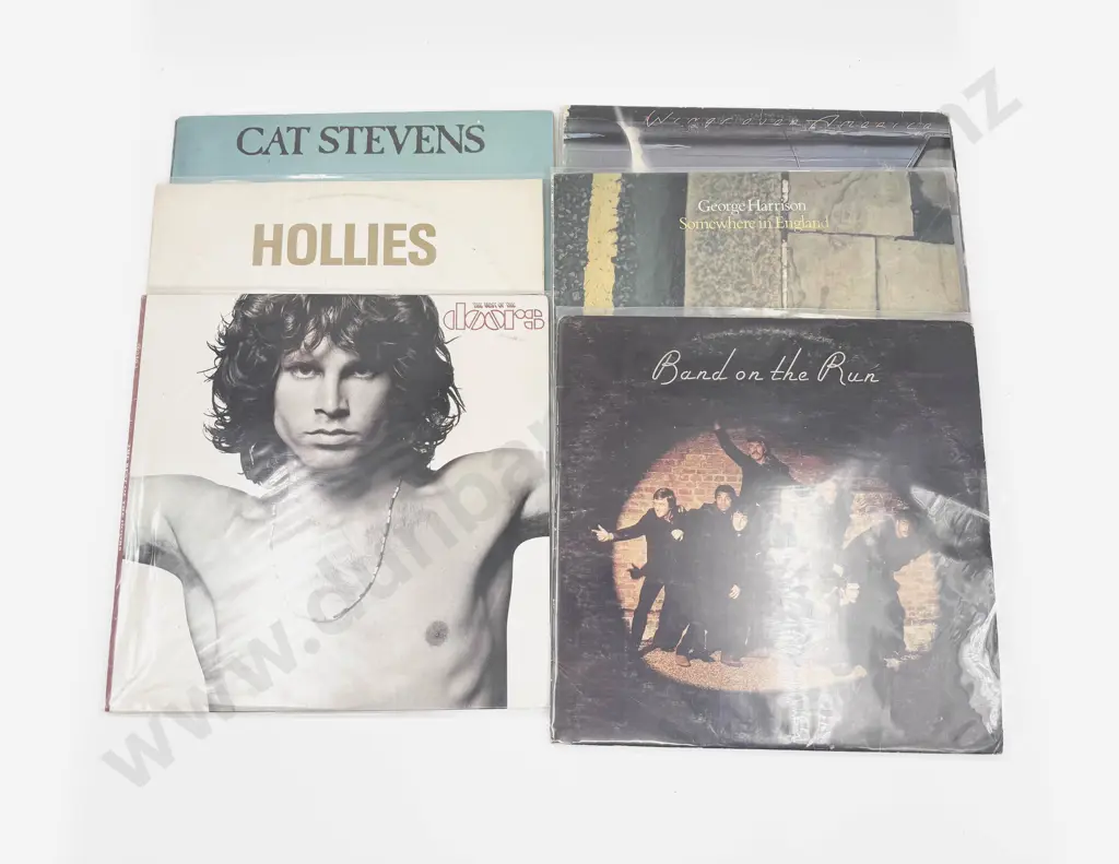 Six Assorted Vinyl Records Image 1++