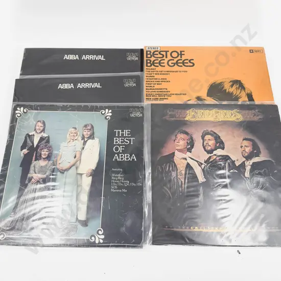 Five Assorted Vinyl Records
