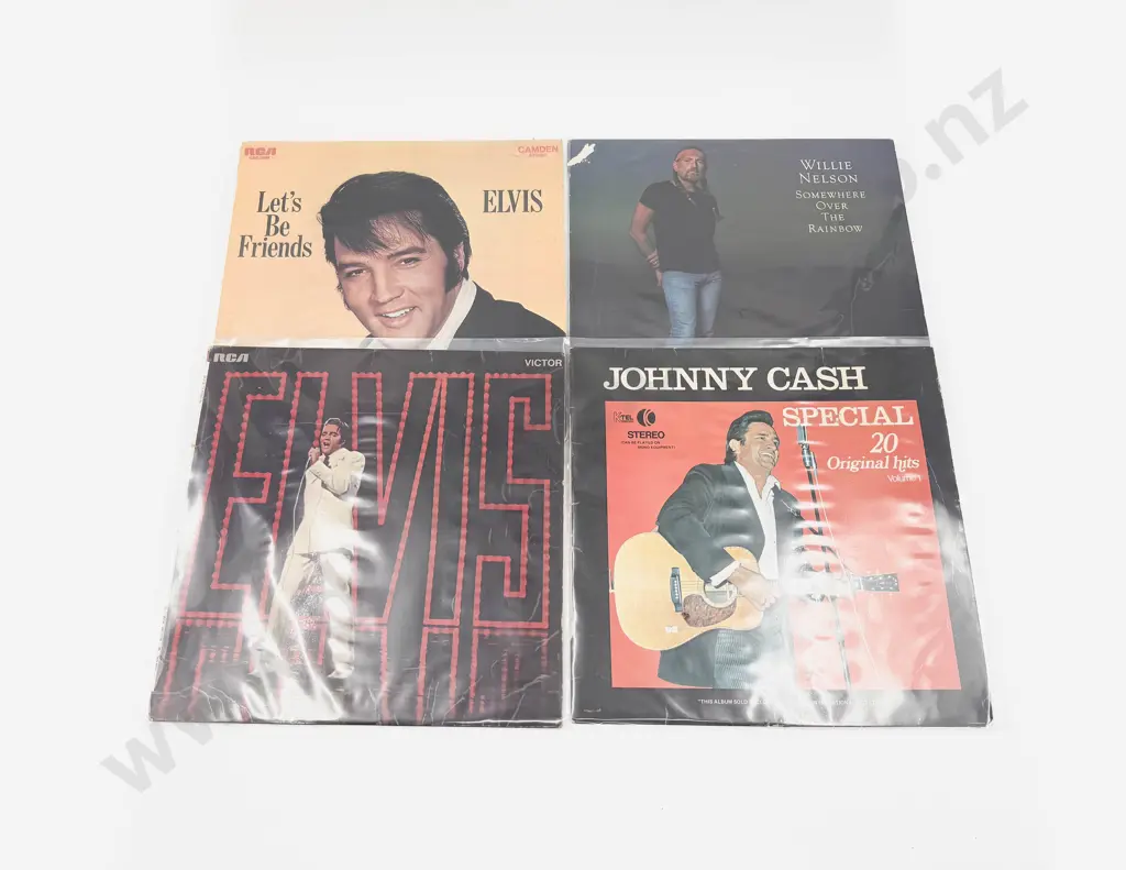 Six Assorted Vinyl Records Image 1++